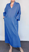 Women's Casual Solid Color Casual Long Sleeve Dress