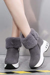 Women's Winter Casual Platform Thick-soled Ankle Boots