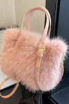 Women's Plush Hand Crossbody Bag