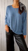 Round Neck Long Sleeve Comfortable Top