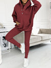 (S-5XL) Plus Size Casual and Comfortable Sweatshirt Two-piece Suit