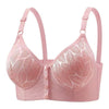 Women's Comfort Lace Front Button Bra