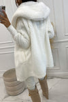 Women's Plush Hooded Jacket