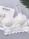 Women's Lace Breathable Sexy Bra Wrap Strap Underwear