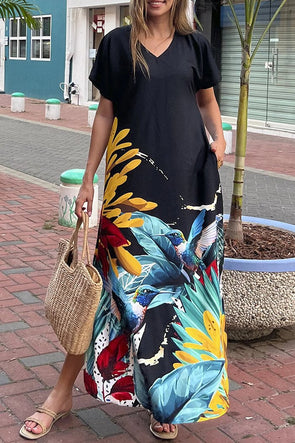 Summer Printed Casual Dress