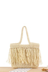 Tassel Handwoven Bag Seaside Vacation Large Capacity Shoulder Bag