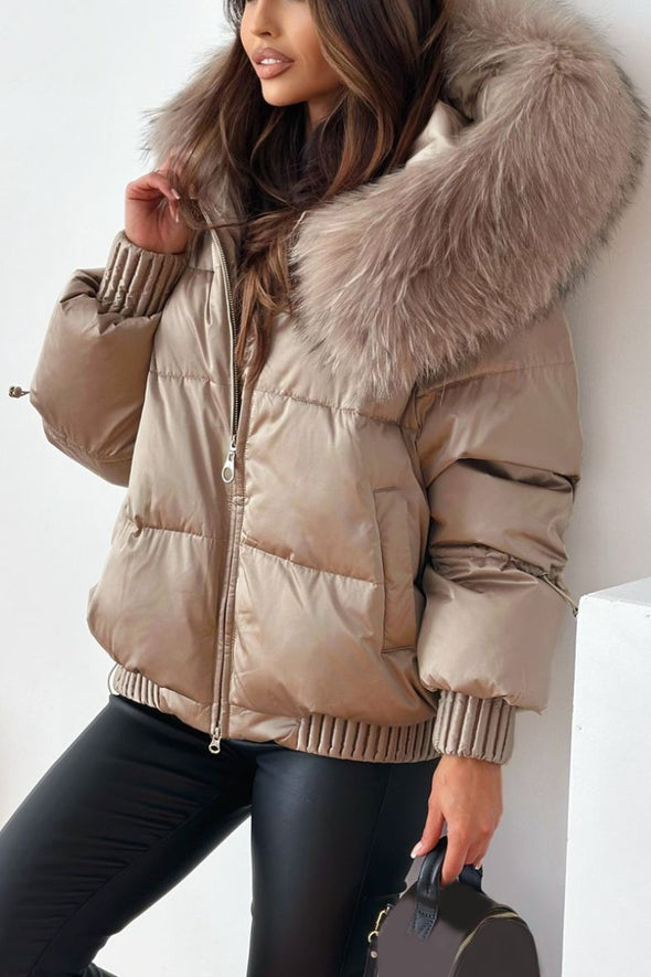 Women's Casual Hooded Thick Coat