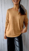 Round Neck Long Sleeve Comfortable Top