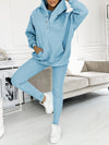 (S-5XL) Plus Size Casual and Comfortable Sweatshirt Two-piece Suit