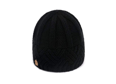 Men's and Women's Retro Style Diamond-check Coarse Knitwear Hats