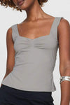 Women's Casual Sleeveless Backless Camisole T-shirt